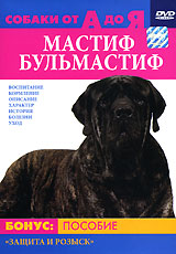 Собаки от А до Я: Мастиф и Бульмастиф Формат: DVD (PAL) (Упрощенное издание) (Keep case) Дистрибьютор: Сейприс Региональный код: 5 Количество слоев: DVD-5 (1 слой) Звуковые дорожки: Русский Синхронный инфо 12826j.