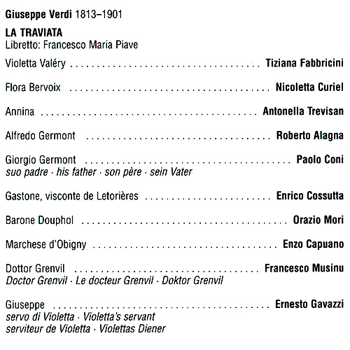Riccardo Muti Verdi La Traviata (2 CD) Серия: The Sony Opera House инфо 3783h.